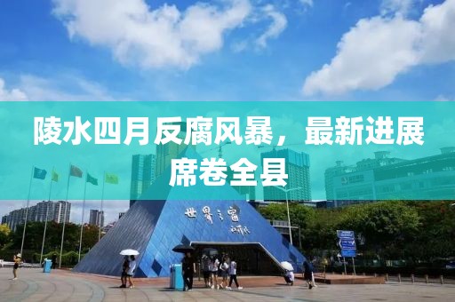 陵水四月反腐风暴，最新进展席卷全县