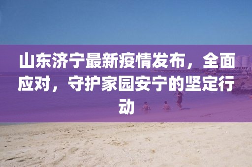 山东济宁最新疫情发布，全面应对，守护家园安宁的坚定行动