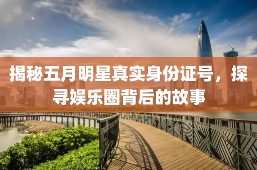 揭秘五月明星真实身份证号，探寻娱乐圈背后的故事