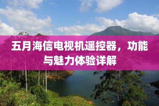 五月海信电视机遥控器，功能与魅力体验详解