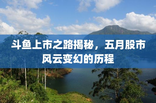 斗鱼上市之路揭秘，五月股市风云变幻的历程