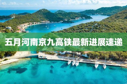 五月河南京九高铁最新进展速递
