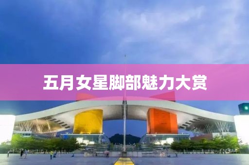 五月女星脚部魅力大赏