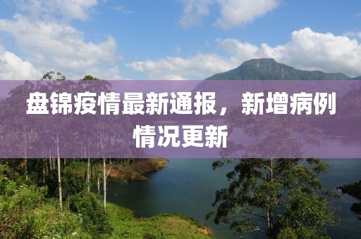 盘锦疫情最新通报，新增病例情况更新