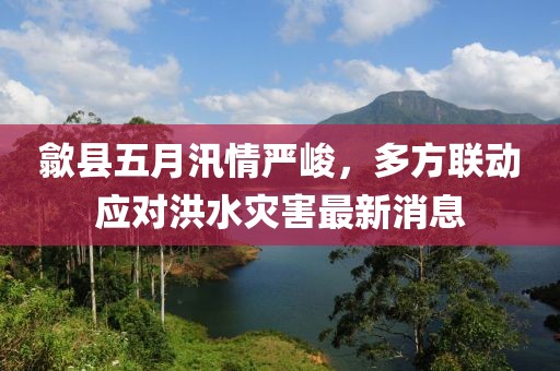 歙县五月汛情严峻，多方联动应对洪水灾害最新消息