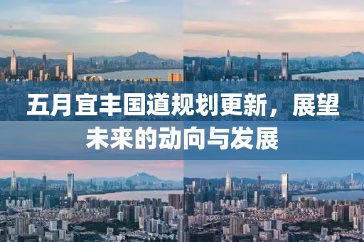 五月宜丰国道规划更新，展望未来的动向与发展