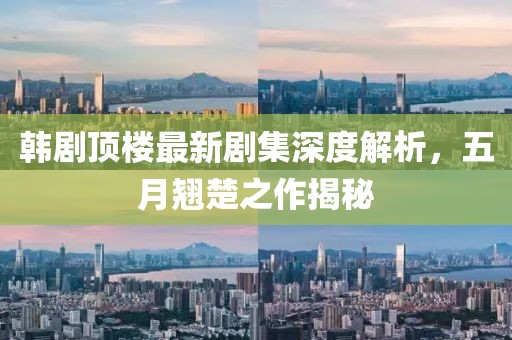 韩剧顶楼最新剧集深度解析，五月翘楚之作揭秘