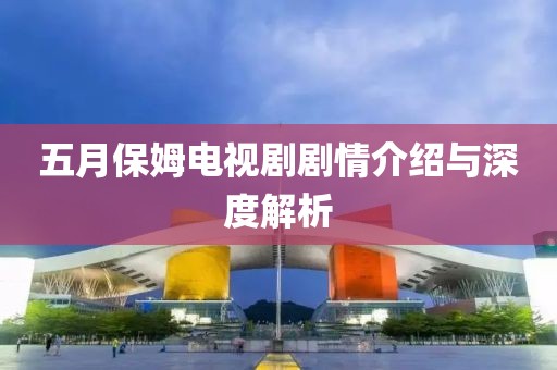 五月保姆电视剧剧情介绍与深度解析