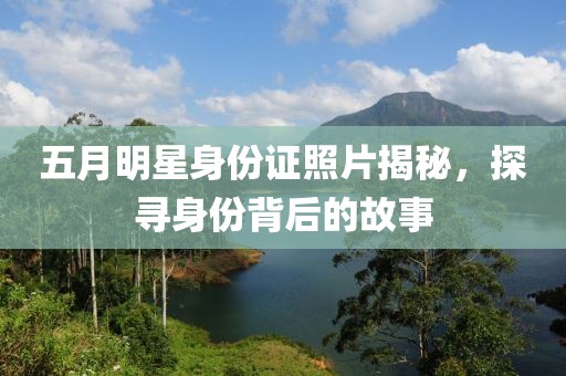 五月明星身份证照片揭秘，探寻身份背后的故事