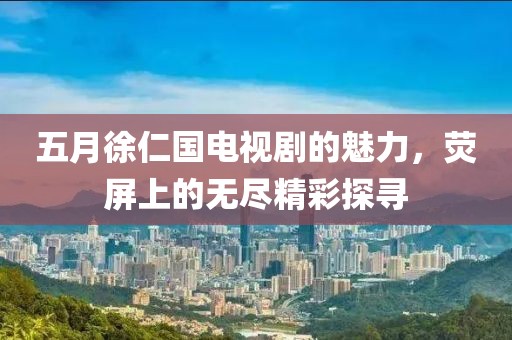 五月徐仁国电视剧的魅力，荧屏上的无尽精彩探寻