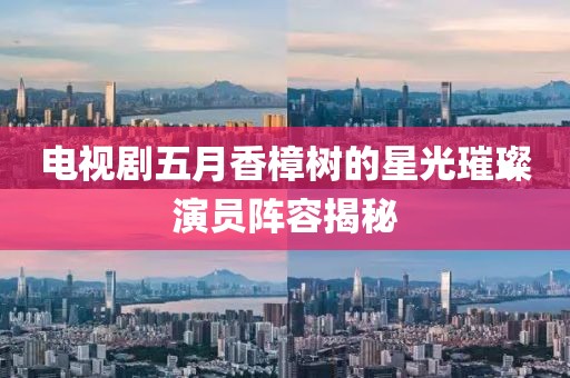 电视剧五月香樟树的星光璀璨演员阵容揭秘