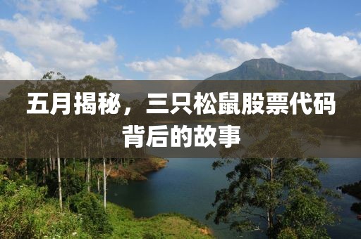 五月揭秘，三只松鼠股票代码背后的故事