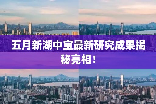 五月新湖中宝最新研究成果揭秘亮相！