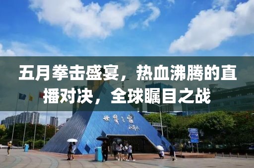 五月拳击盛宴，热血沸腾的直播对决，全球瞩目之战
