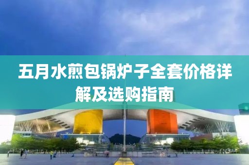 五月水煎包锅炉子全套价格详解及选购指南