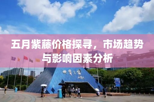 五月紫藤价格探寻，市场趋势与影响因素分析