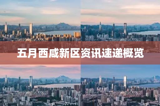 五月西咸新区资讯速递概览
