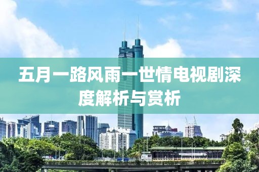 五月一路风雨一世情电视剧深度解析与赏析