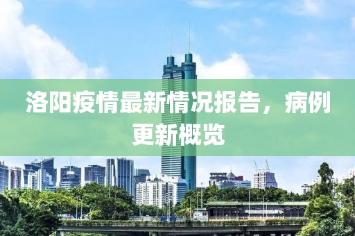 洛阳疫情最新情况报告，病例更新概览