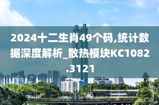 2024十二生肖49个码,统计数据深度解析_散热模块KC1082.3121