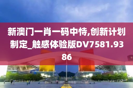 新澳门一肖一码中恃,创新计划制定_触感体验版DV7581.9386