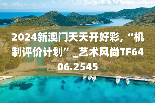 2024新澳门天天开好彩,“机制评价计划”_艺术风尚TF6406.2545
