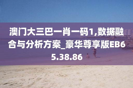 澳门大三巴一肖一码1,数据融合与分析方案_豪华尊享版EB65.38.86