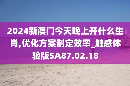 2024新澳门今天晚上开什么生肖,优化方案制定效率_触感体验版SA87.02.18