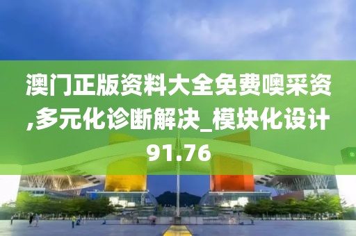 澳门正版资料大全免费噢采资,多元化诊断解决_模块化设计91.76
