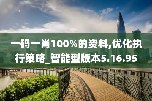 一码一肖100%的资料,优化执行策略_智能型版本5.16.95