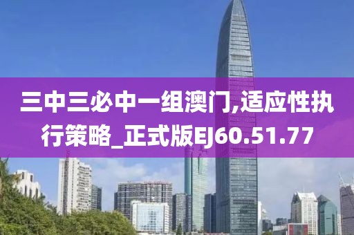 三中三必中一组澳门,适应性执行策略_正式版EJ60.51.77
