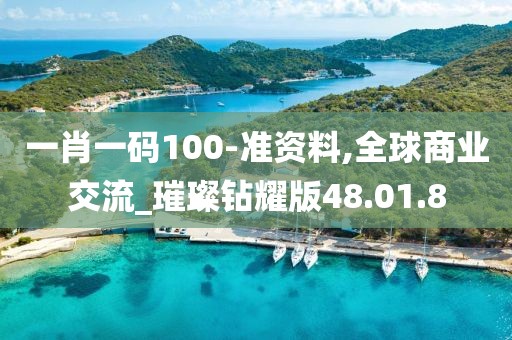 一肖一码100-准资料,全球商业交流_璀璨钻耀版48.01.8