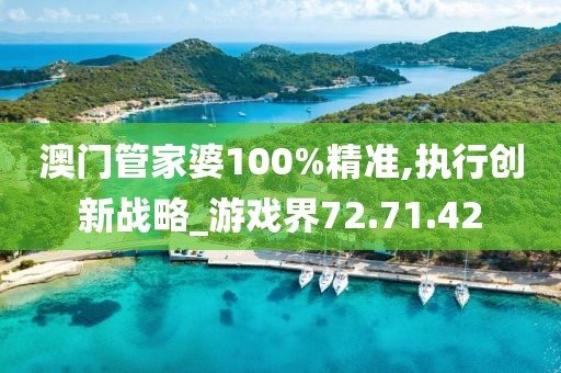 澳门管家婆100%精准,执行创新战略_游戏界72.71.42