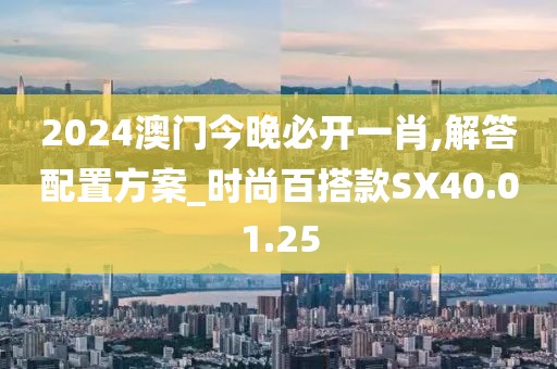 2024澳门今晚必开一肖,解答配置方案_时尚百搭款SX40.01.25