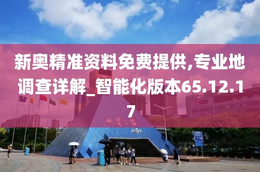 新奥精准资料免费提供,专业地调查详解_智能化版本65.12.17