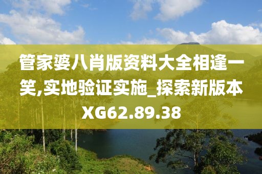 管家婆八肖版资料大全相逢一笑,实地验证实施_探索新版本XG62.89.38
