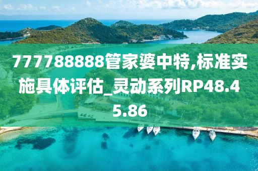 777788888管家婆中特,标准实施具体评估_灵动系列RP48.45.86