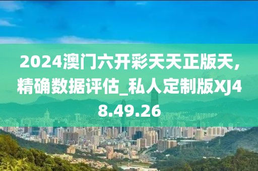 2024澳门六开彩天天正版天,精确数据评估_私人定制版XJ48.49.26
