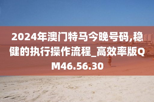 2024年澳门特马今晚号码,稳健的执行操作流程_高效率版QM46.56.30