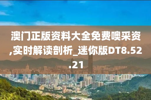 澳门正版资料大全免费噢采资,实时解读剖析_迷你版DT8.52.21