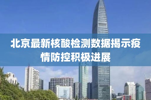 北京最新核酸检测数据揭示疫情防控积极进展