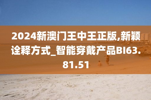 2024新澳门王中王正版,新颖诠释方式_智能穿戴产品BI63.81.51