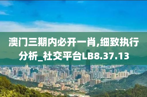 澳门三期内必开一肖,细致执行分析_社交平台LB8.37.13