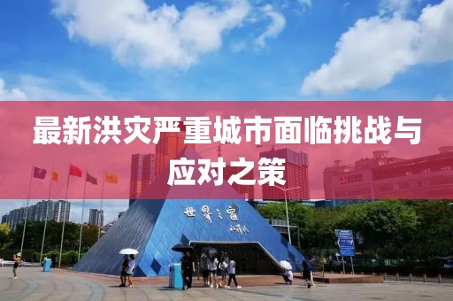 最新洪灾严重城市面临挑战与应对之策