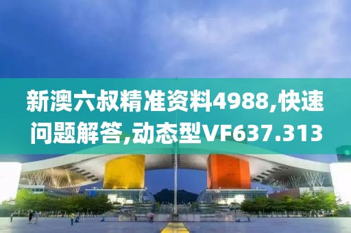 新澳六叔精准资料4988,快速问题解答,动态型VF637.313