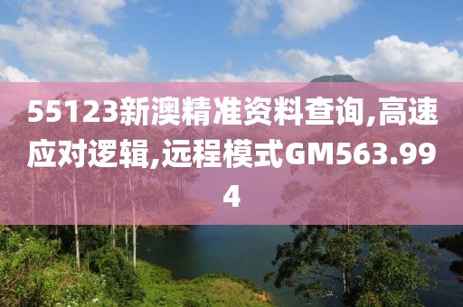 55123新澳精准资料查询,高速应对逻辑,远程模式GM563.994