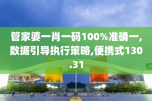 管家婆一肖一码100%准确一,数据引导执行策略,便携式130.31