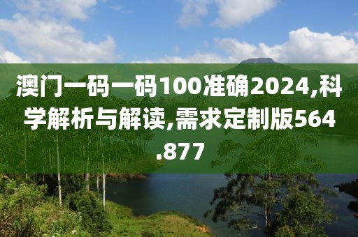 澳门一码一码100准确2024,科学解析与解读,需求定制版564.877