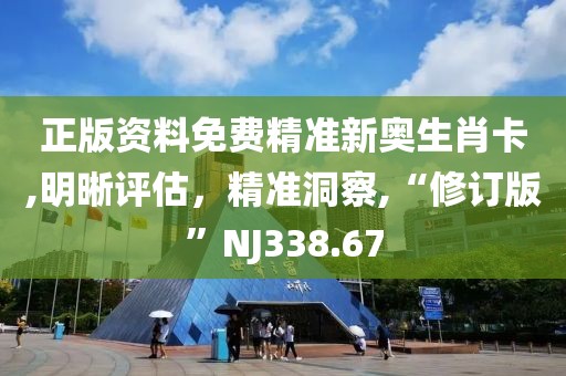 正版资料免费精准新奥生肖卡,明晰评估，精准洞察,“修订版”NJ338.67
