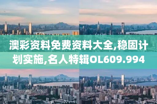澳彩资料免费资料大全,稳固计划实施,名人特辑OL609.994